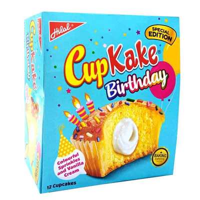 Hilal Cup Kake Birthday 12's Box