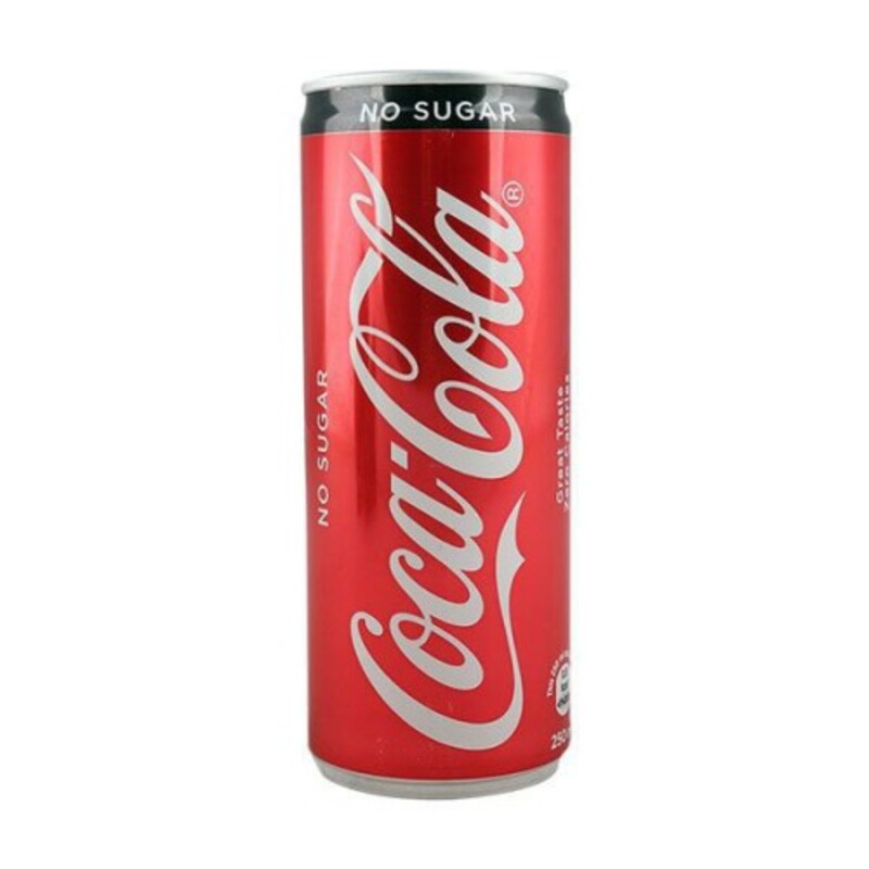 Coca Cola Drink Can Zero 250ml Local
