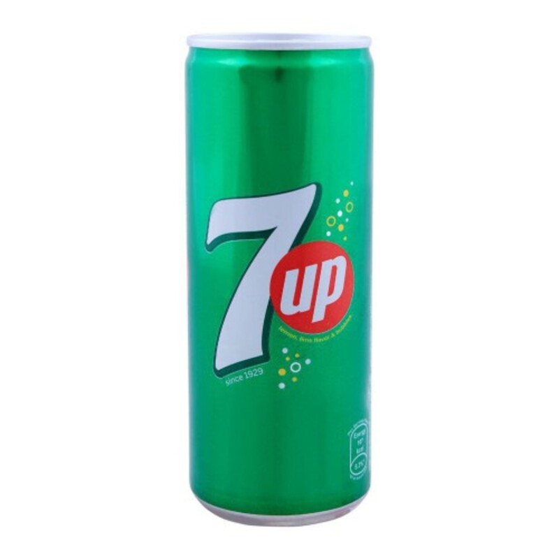 7UP Drink Can Local 250ml