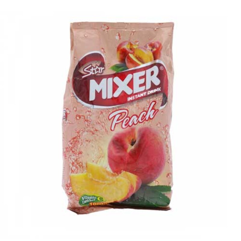 Mixer Drinking Powder Peach Pouch 250G