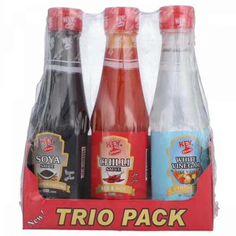Key Sauce Family Pack 3X150Ml