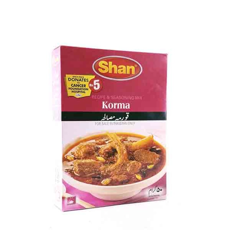Shan Receipes Korma 50g