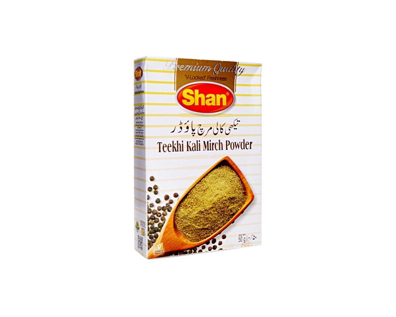 Shan Spices Teekhi Kali Mirch Powder 50g