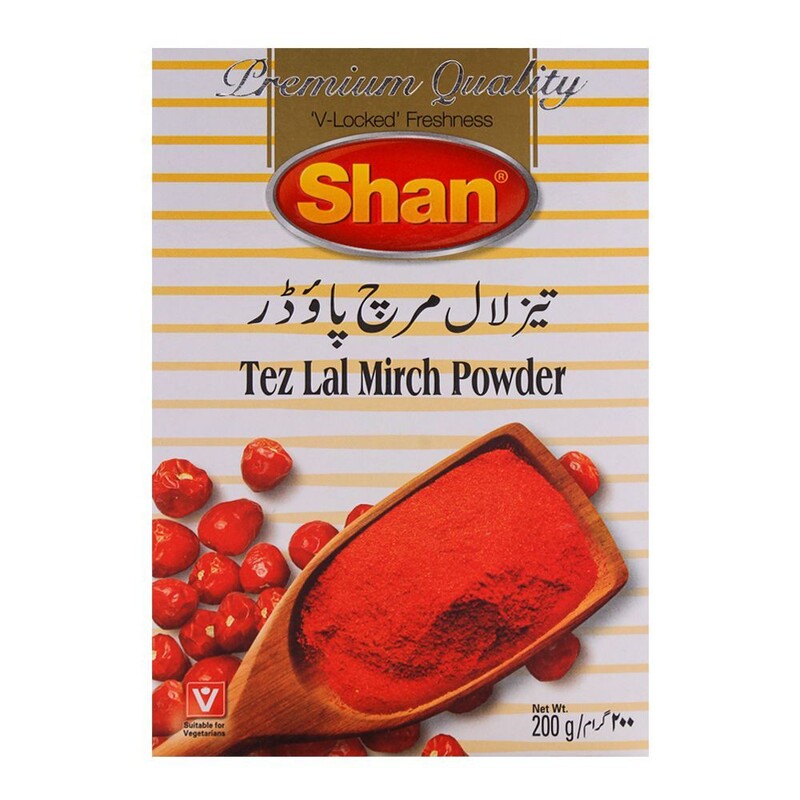 Shan Spices Tez Lal Mirch Powder 180g
