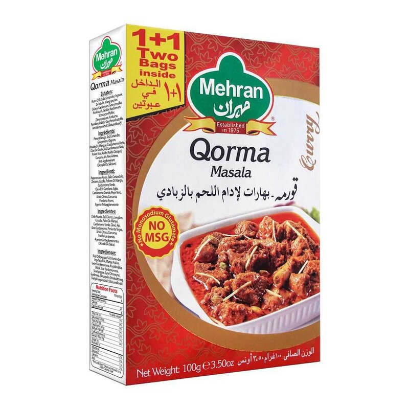 Mehran Quorma Masala Double Pack 100g