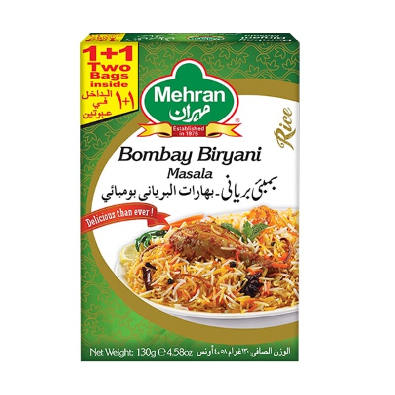 Mehran Bombay Biryani Double Pack 120g
