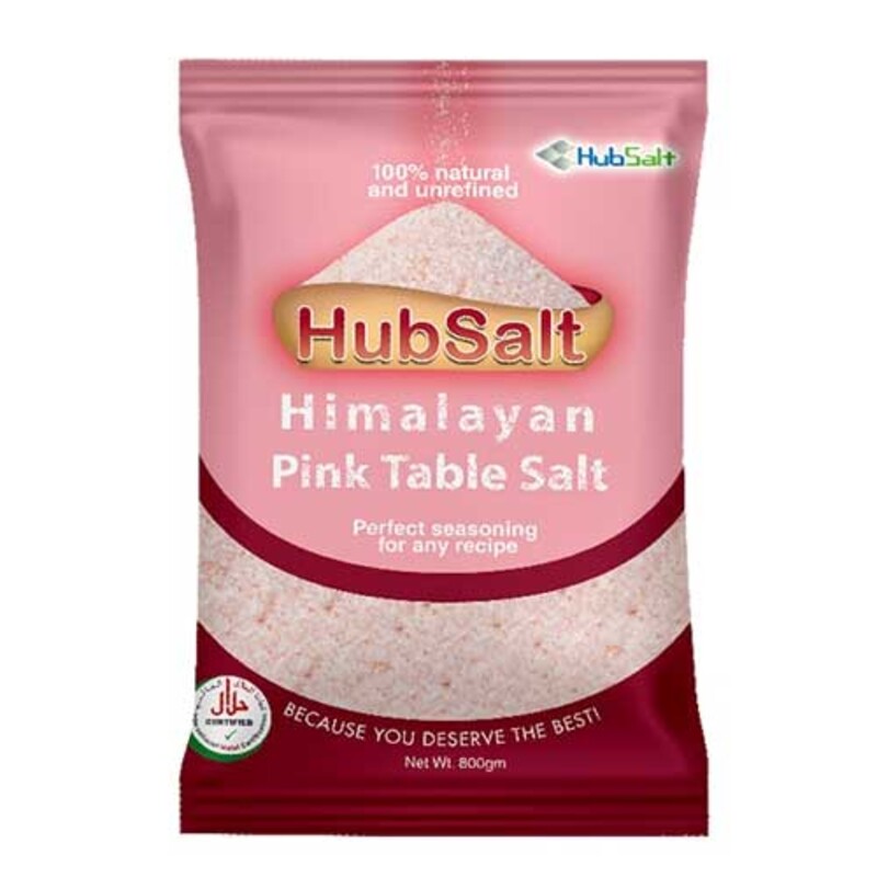 Hub Salt Himalayan Pink 800g
