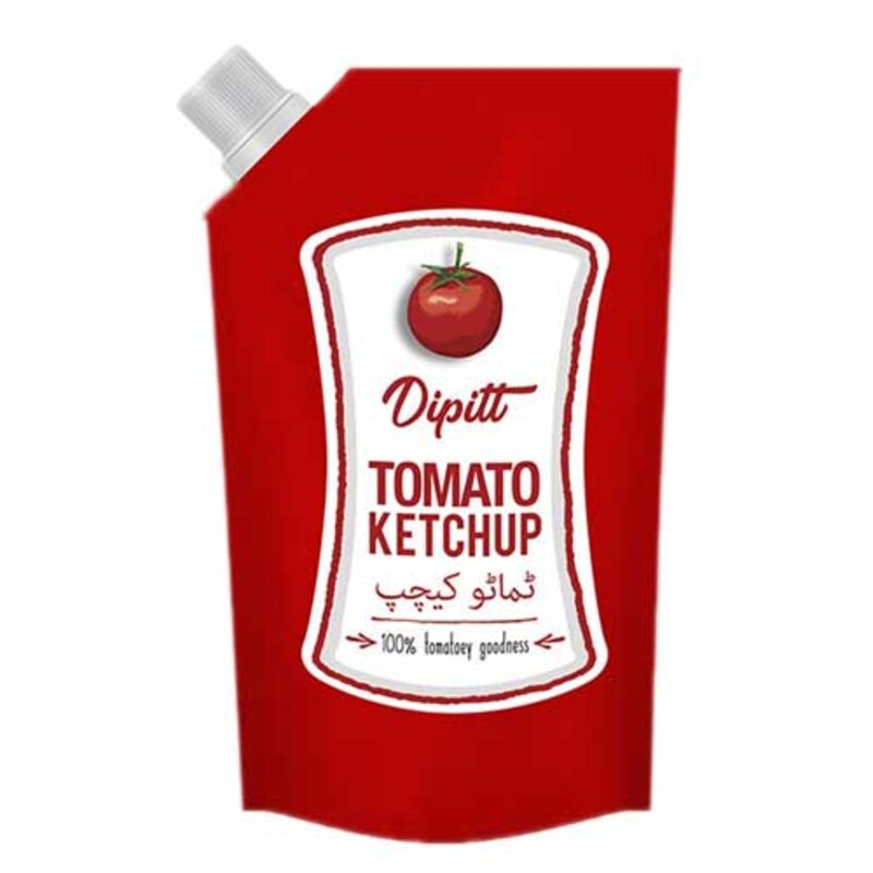 Dipitt Tomato Ketchup Pouch 400g