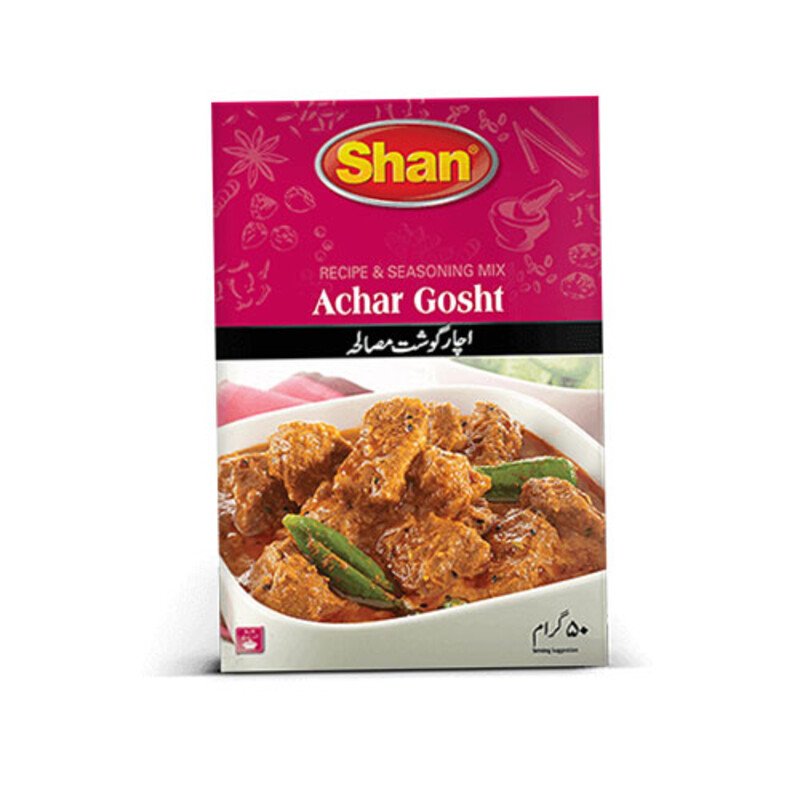 Shan Recipes Achar Gosht 50g