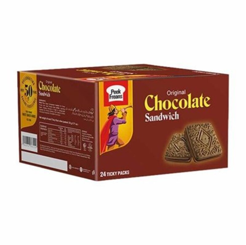 Peek Freans Choc Sandwitch T/P 24's Box