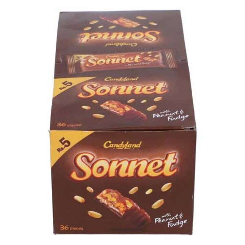 Candyland Chocolate Sonnet Rs.20 12's Box