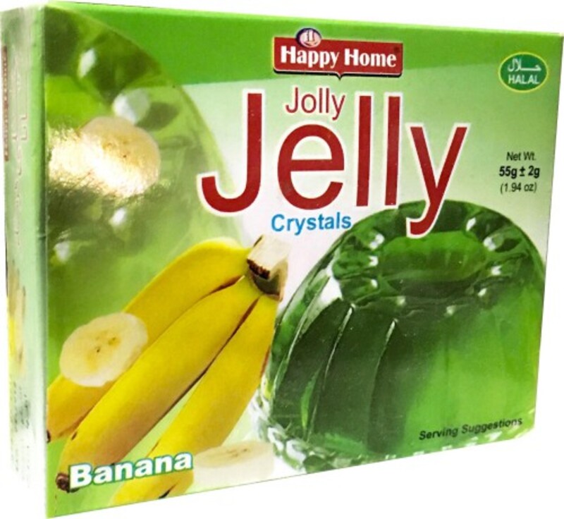 Happy Home Jelly Powder Banana 80g