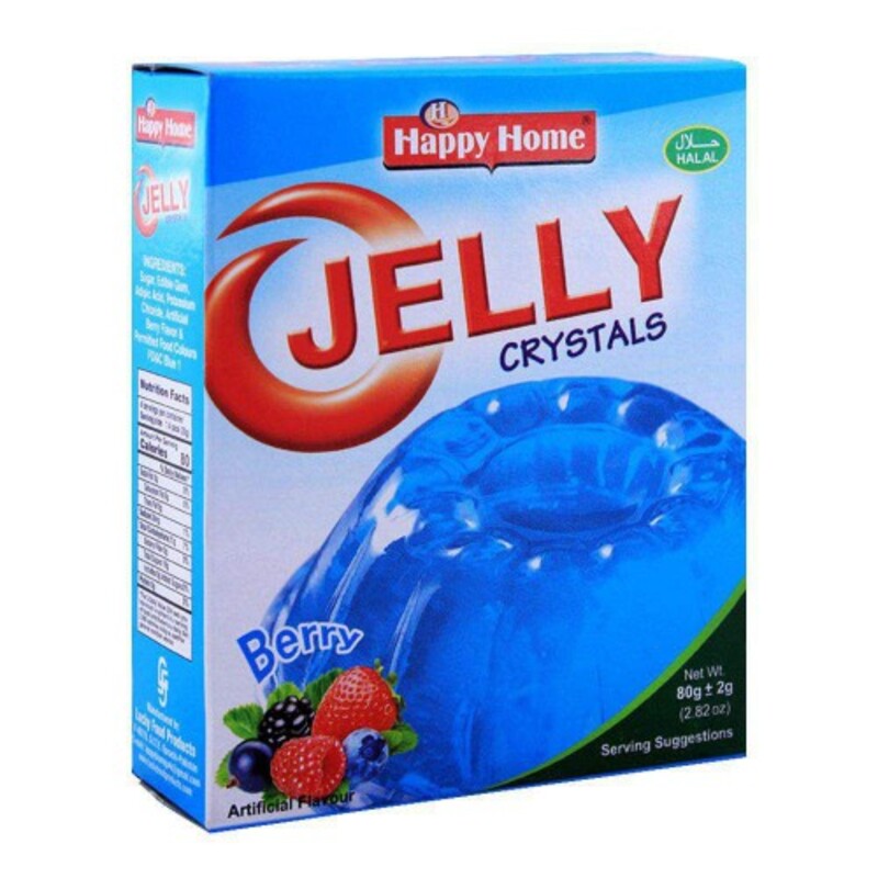 Happy Home Jelly Powder Blueberry 80g