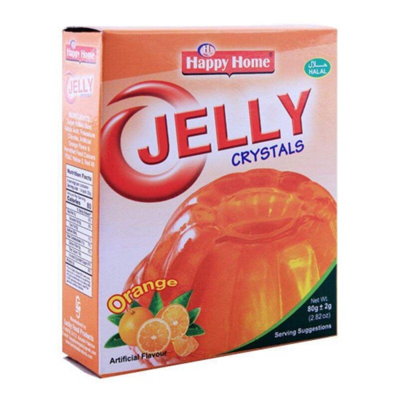 Happy Home Jelly Powder Orange 80g