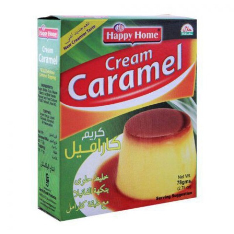 Happy Home Pudding Cream Caramel 78G