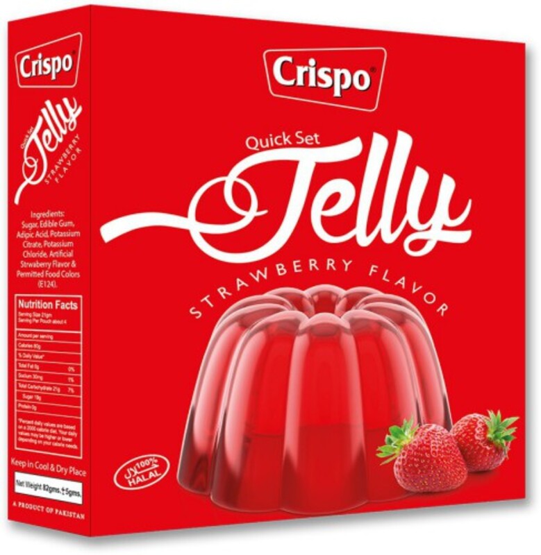 Crispo Jelly Powder Strawberry 85G