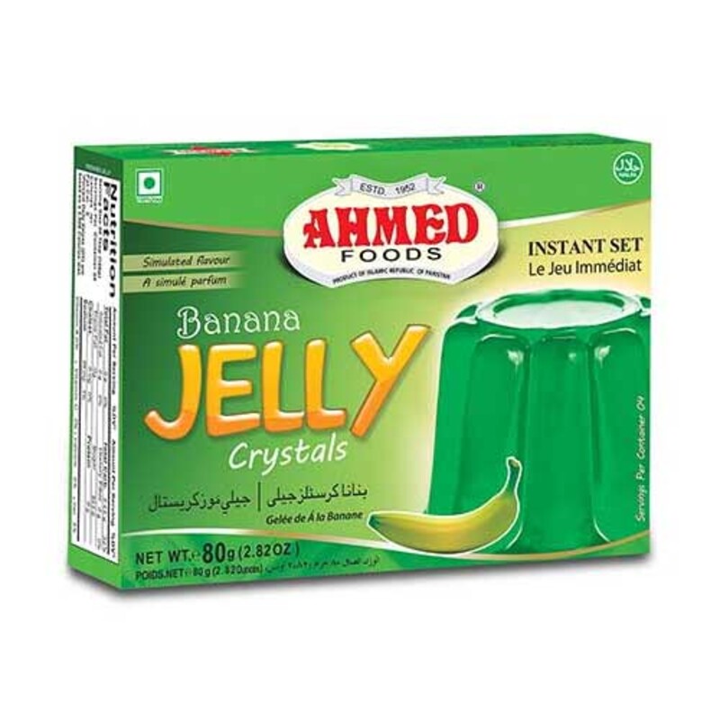 Ahmed Crystal Jelly Powder Banana 70G