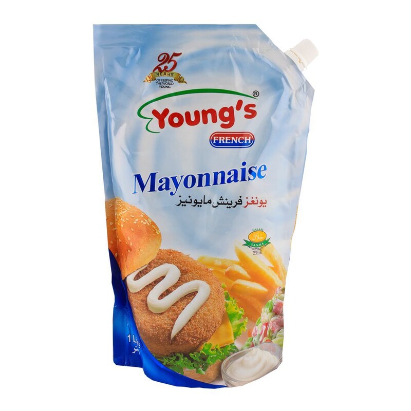 Young's Mayonnaise Pouch 1000g