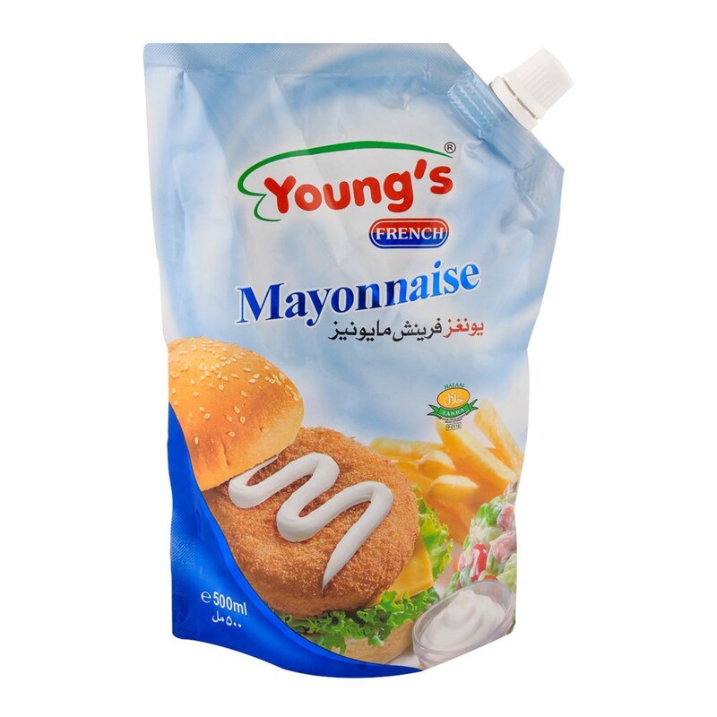 Young's Mayonnaise Pouch 500ml