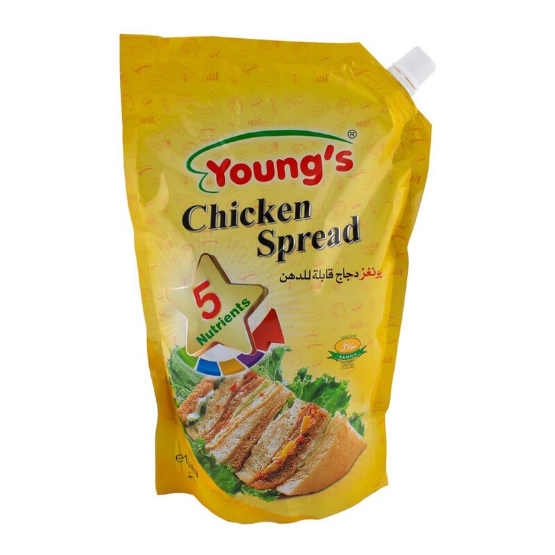 Young's Chicken Spread Pouch 1Ltr