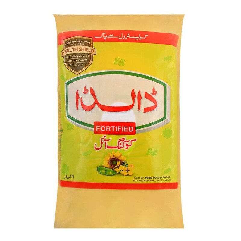 Dalda Cooking Oil Poly Bag 1Ltr