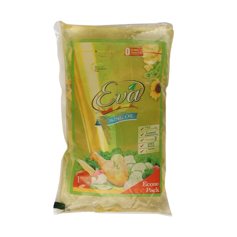 Eva Cooking Oil Pillow Pouch 1Ltr