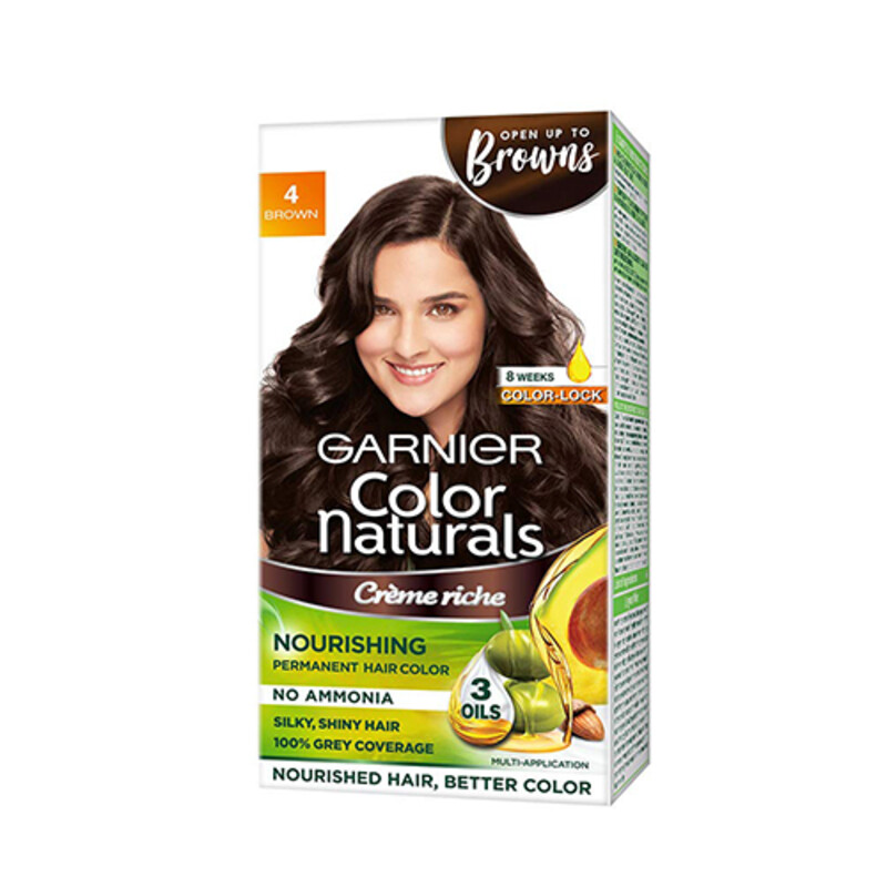 Garnier Color Naturals Hair Color Kit# 4 Box