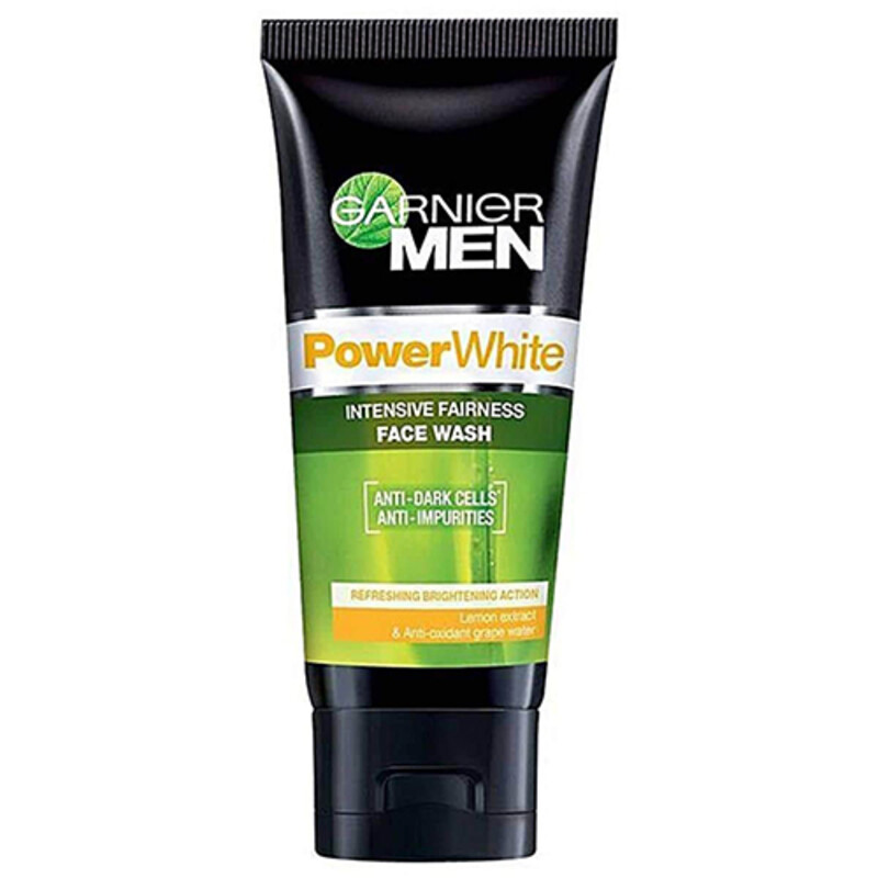 Garnier Men Face Wash Power White 100Ml