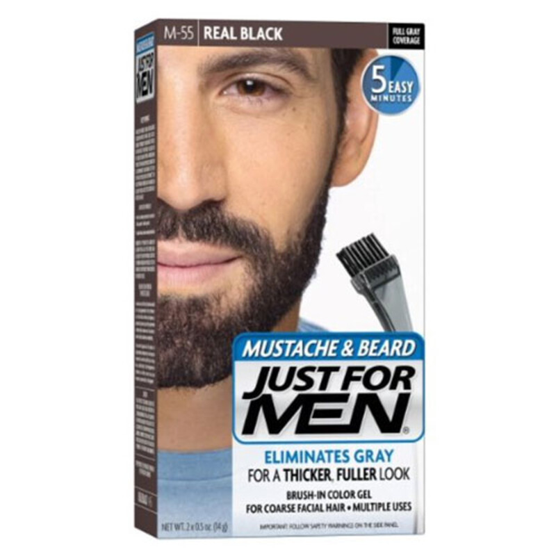 Just For Men Brush-In Color Gel Real Black