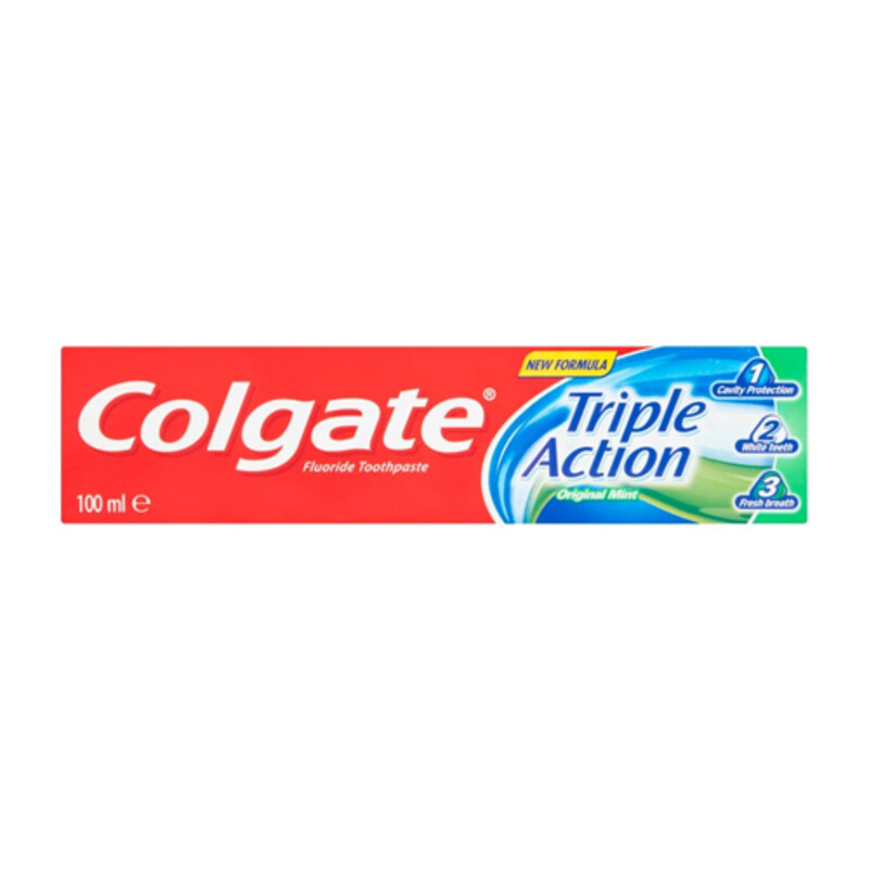 Colgate Toothpaste Original Mint Triple Action 100Ml