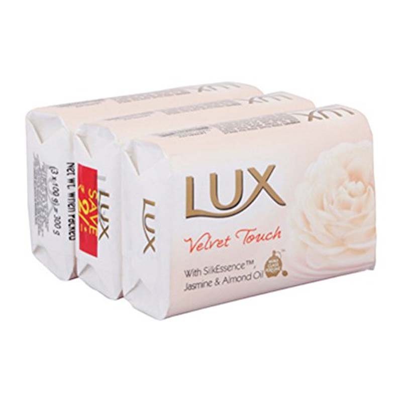 Lux Soap Velvet Glow 3x128g