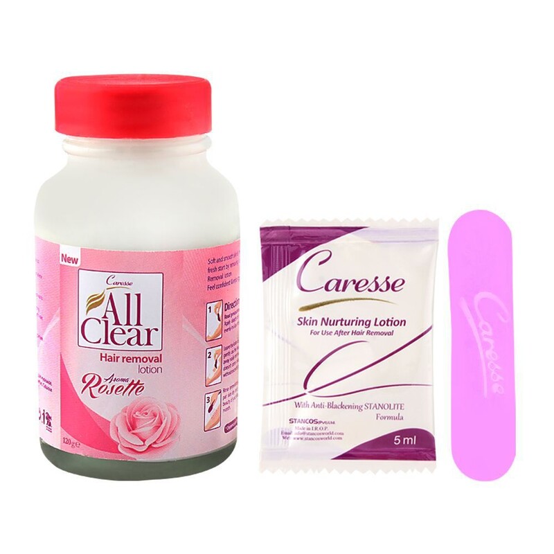 Caresse Hair Removing Cream Rose 120g
