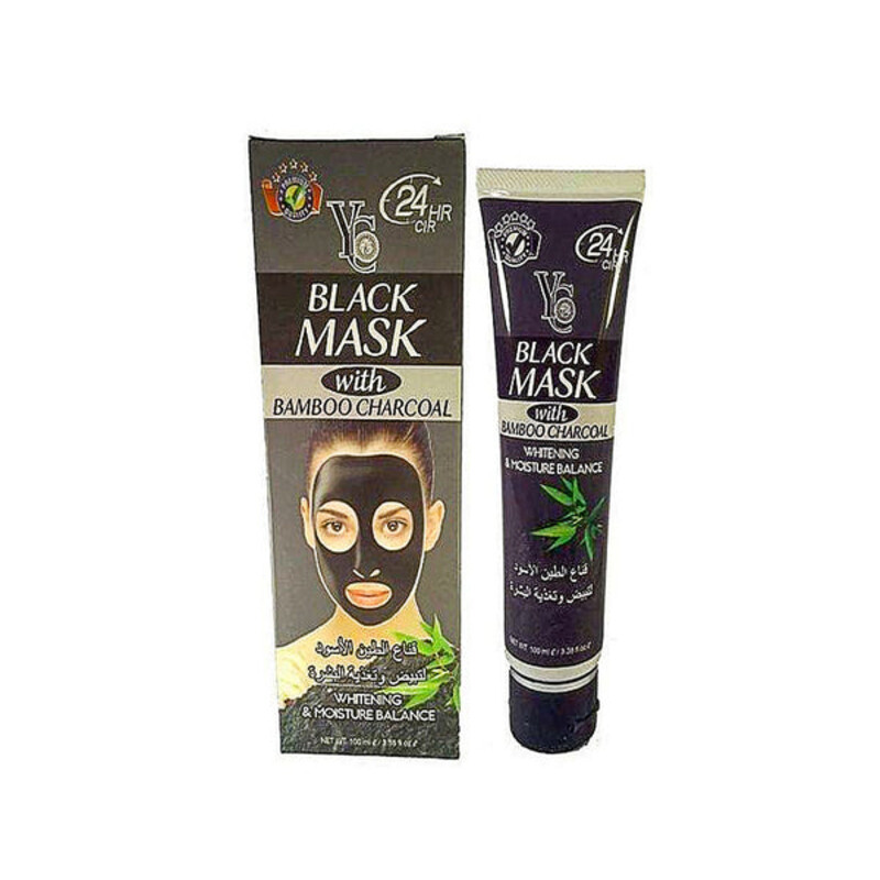 Yong Chin Whitening Facial Wash Bamboo Charcoal 100ml