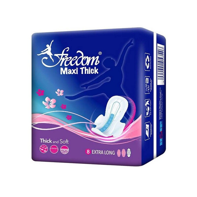 Freedom Pads Maxi Thick Extra Long 8's