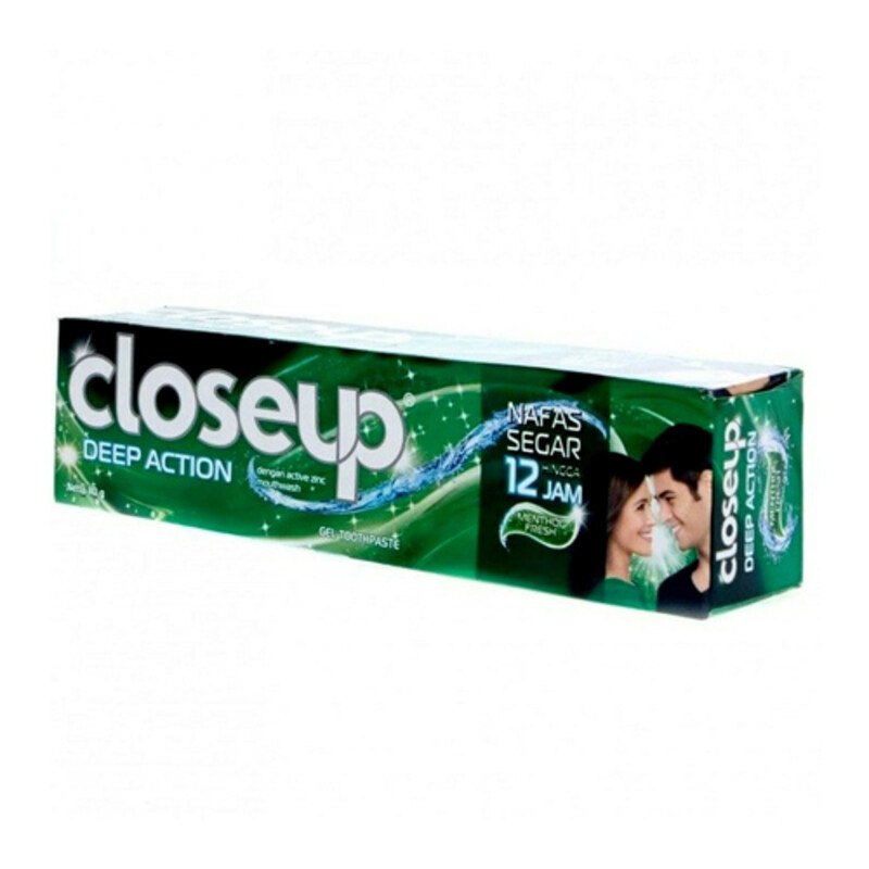 CloseUp Tooth Gel Deep Action Menthol Fresh 50ml