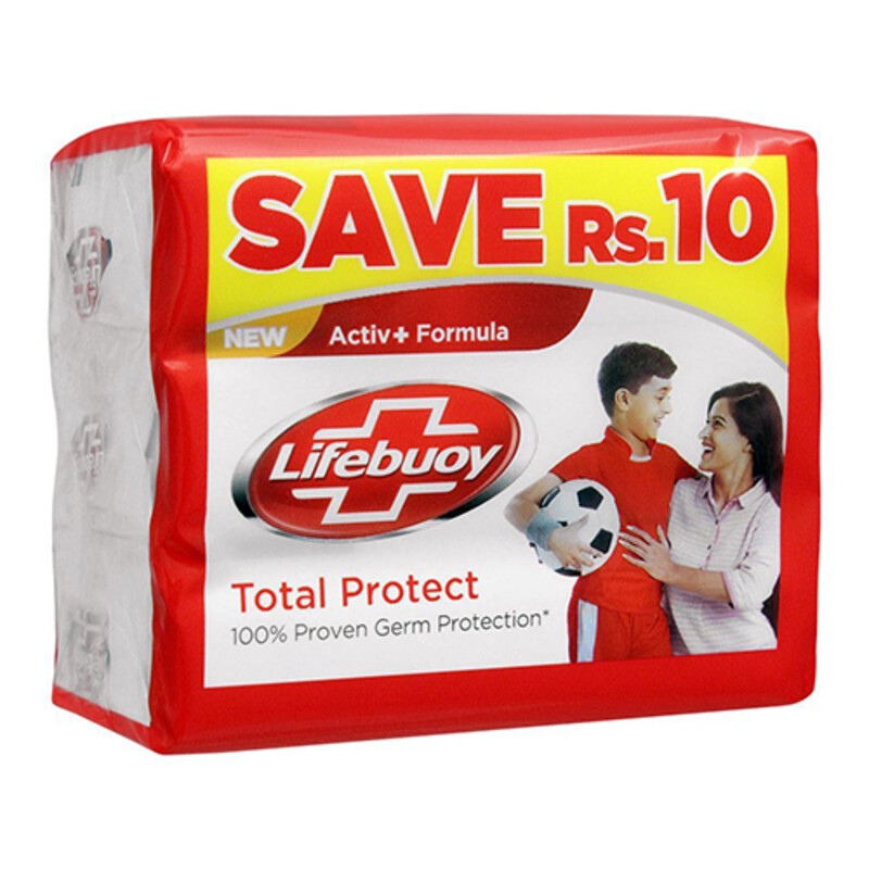 Lifebuoy Soap Total 3x128g