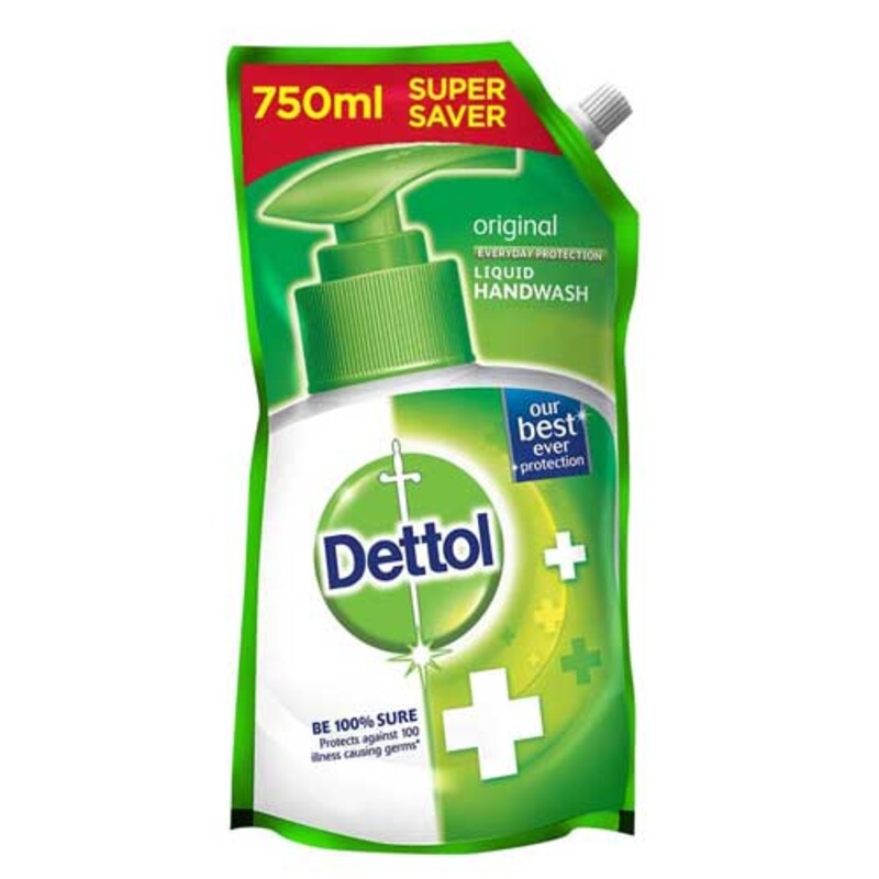 Dettol Hand Wash Original 750Ml Pouch