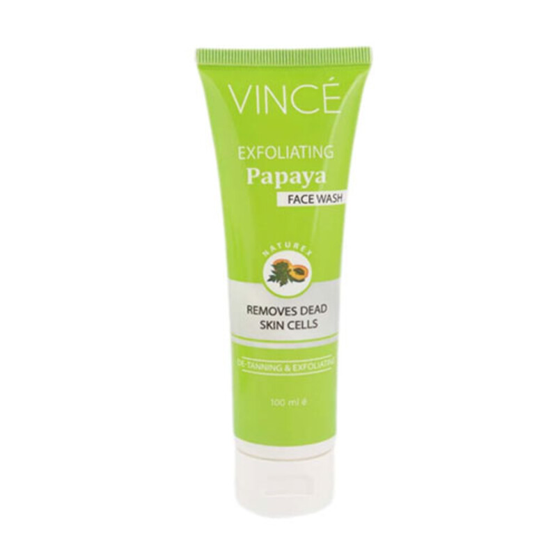 Vince Naturex Face Wash Exfoliating Papaya 120ml