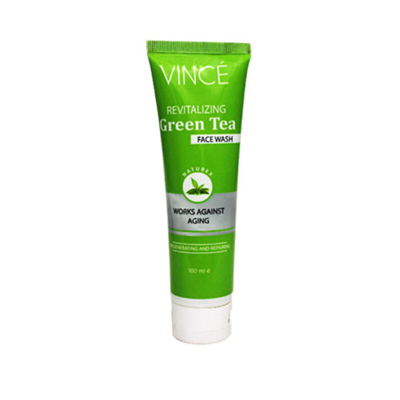 Vince Naturex Face Wash Revitalizing Green Tea 120ml