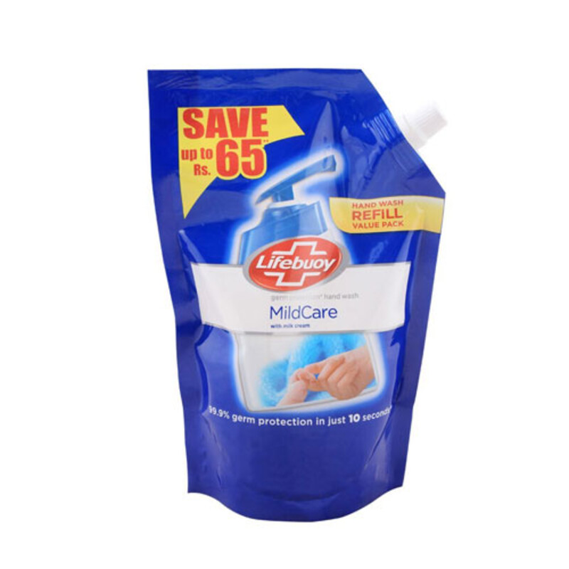 Lifebuoy Hand Wash Mild Care Refill Pouch 400ml