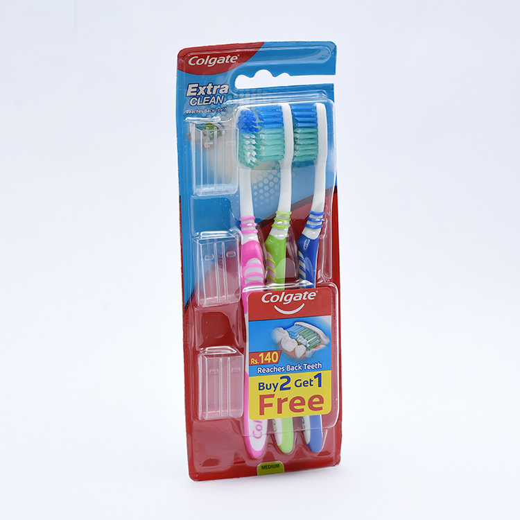 Colgate Tooth Brush Extra Clean Medium Triple Pack