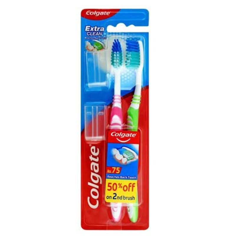 Colgate Tooth Brush Extra Clean Soft Twin Pack