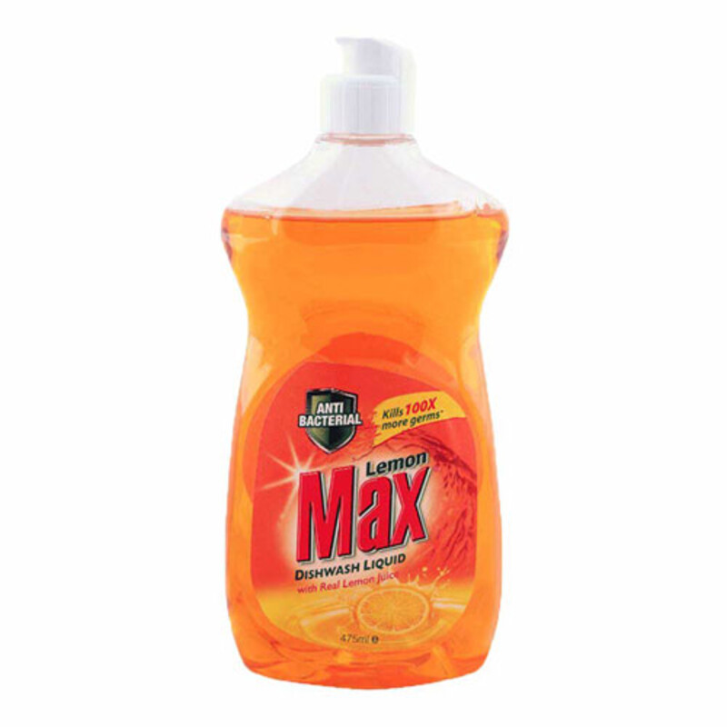 Max Dishwash Liquid Anti-Bacterial 475ml