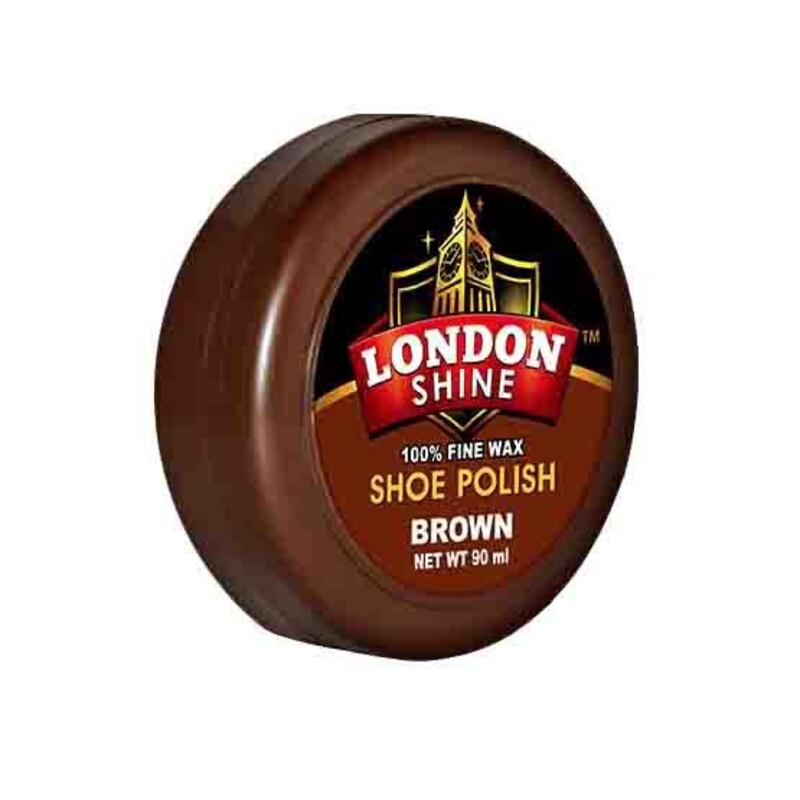 London Shine Shoe Polish Fine Wax 48ml Black