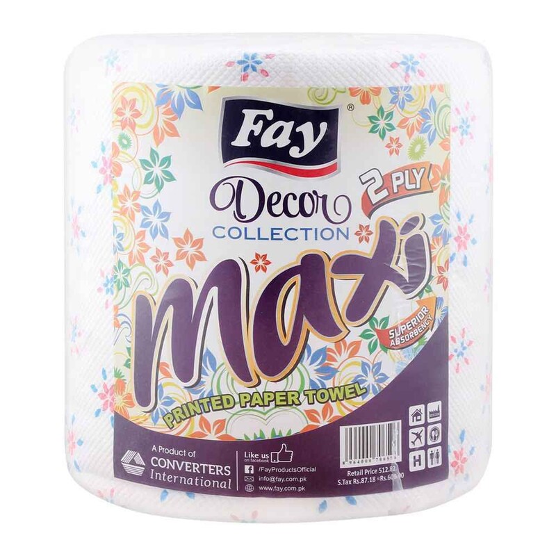 Fay Decor Collection Printed Kitchen Towel Roll
